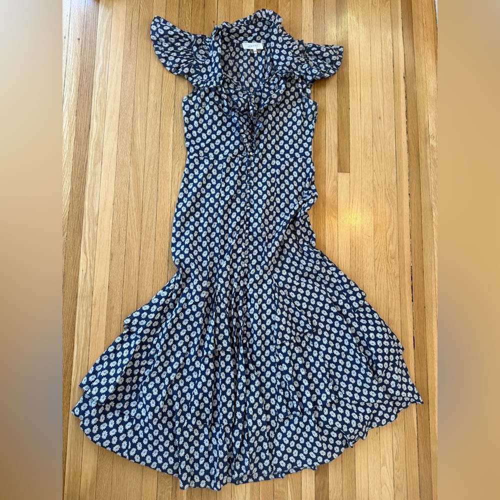 The Great. Blue floral softest cotton!